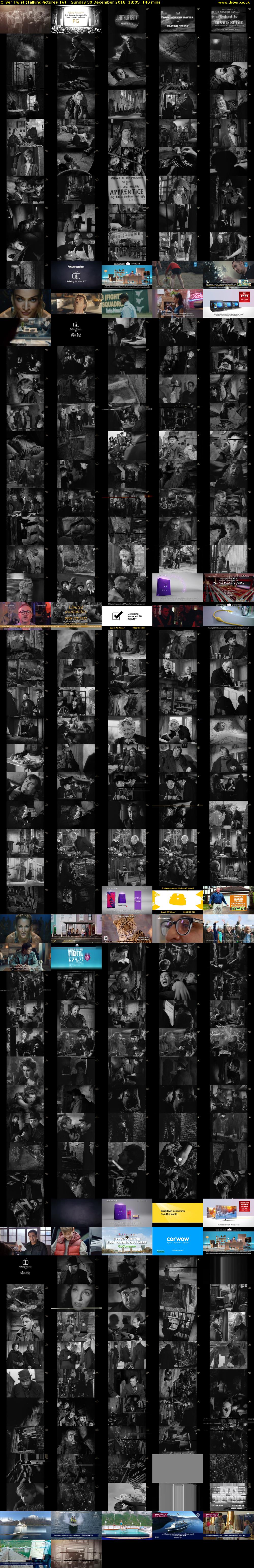 Oliver Twist (TalkingPictures TV) Sunday 30 December 2018 18:05 - 20:25