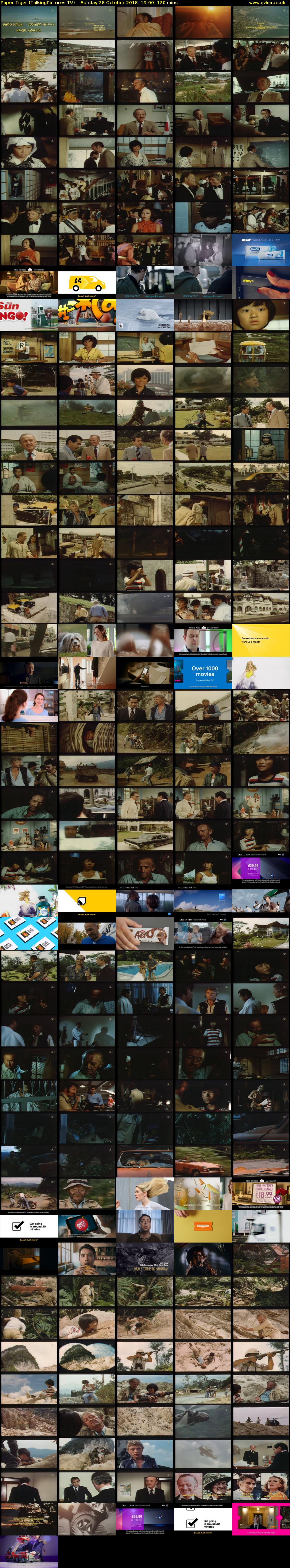 Paper Tiger (TalkingPictures TV) Sunday 28 October 2018 19:00 - 21:00