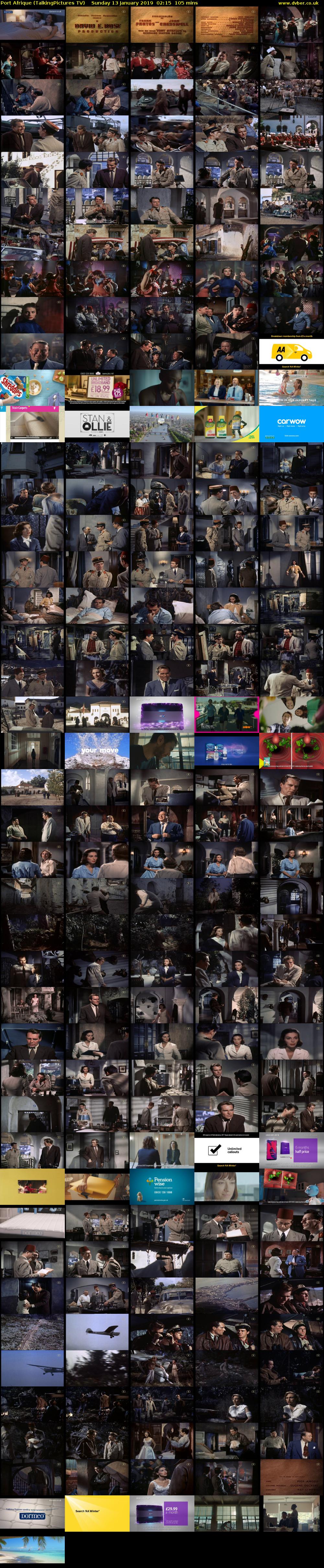 Port Afrique (TalkingPictures TV) Sunday 13 January 2019 02:15 - 04:00