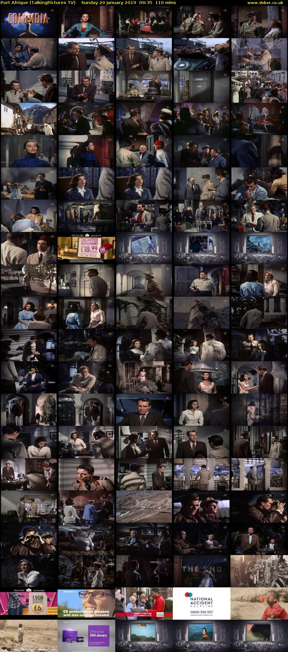 Port Afrique (TalkingPictures TV) Sunday 20 January 2019 09:35 - 11:25