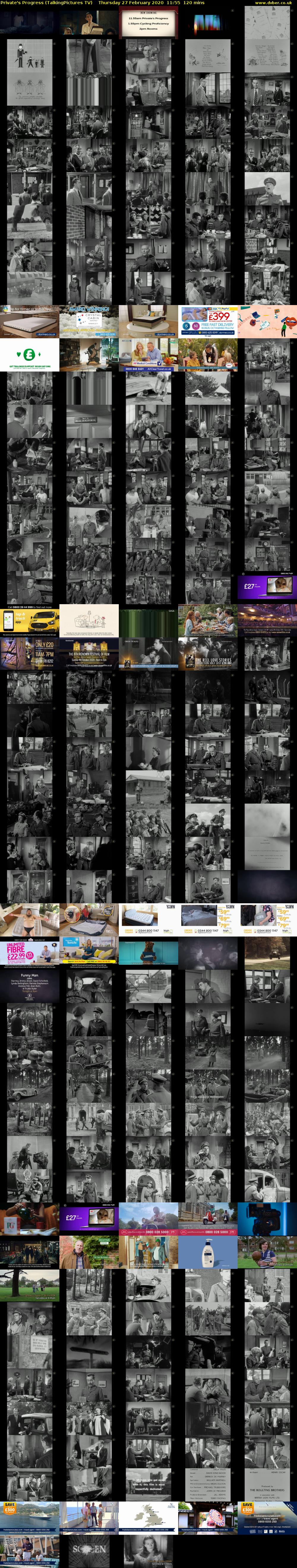 Private's Progress (TalkingPictures TV) Thursday 27 February 2020 11:55 - 13:55