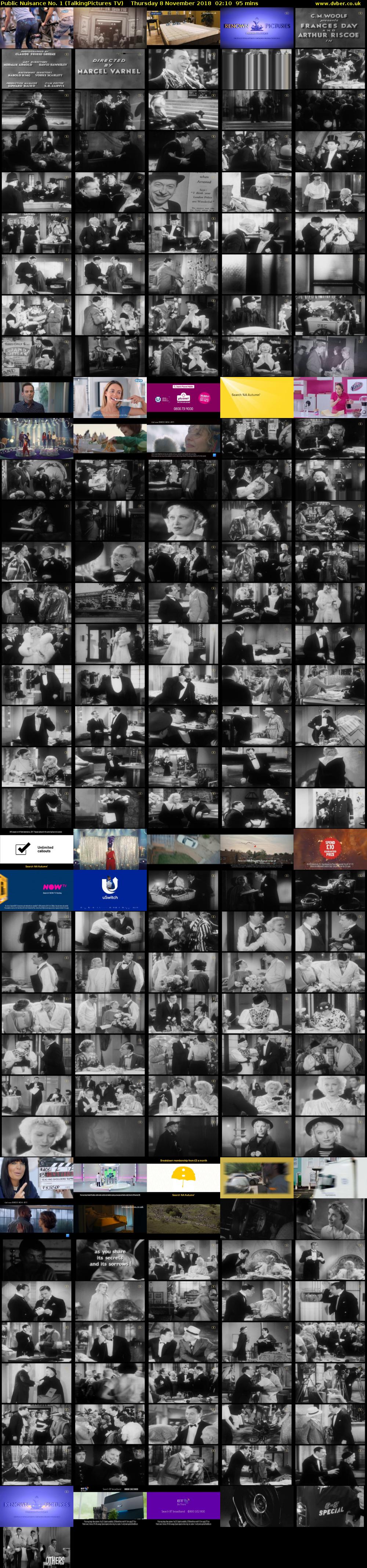 Public Nuisance No. 1 (TalkingPictures TV) Thursday 8 November 2018 02:10 - 03:45