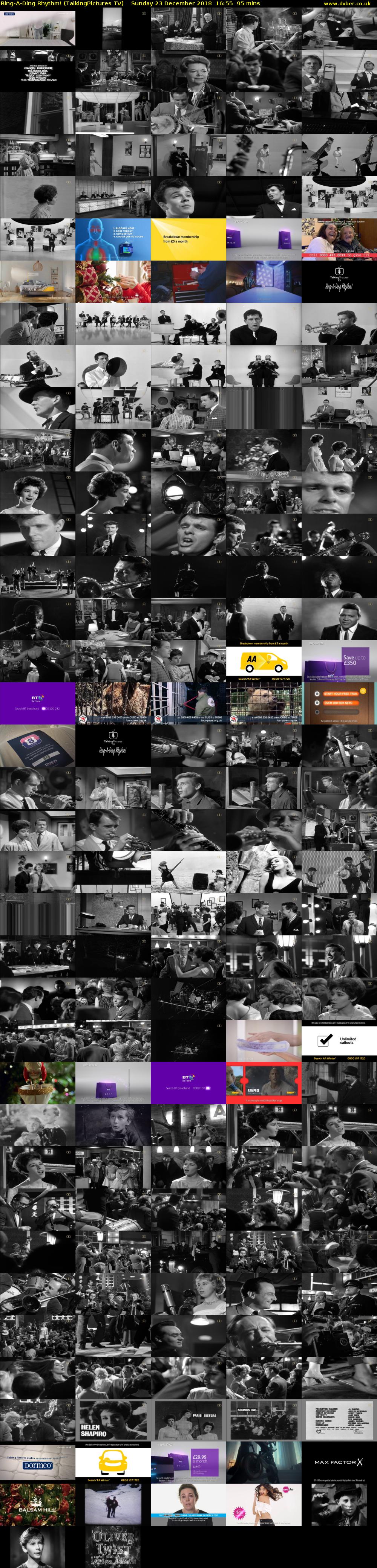 Ring-A-Ding Rhythm! (TalkingPictures TV) Sunday 23 December 2018 16:55 - 18:30