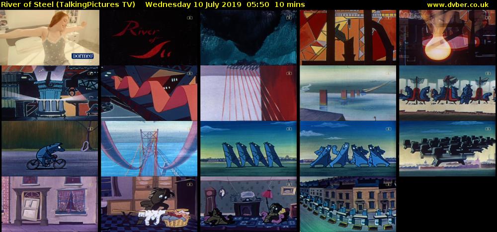 River of Steel (TalkingPictures TV) Wednesday 10 July 2019 05:50 - 06:00