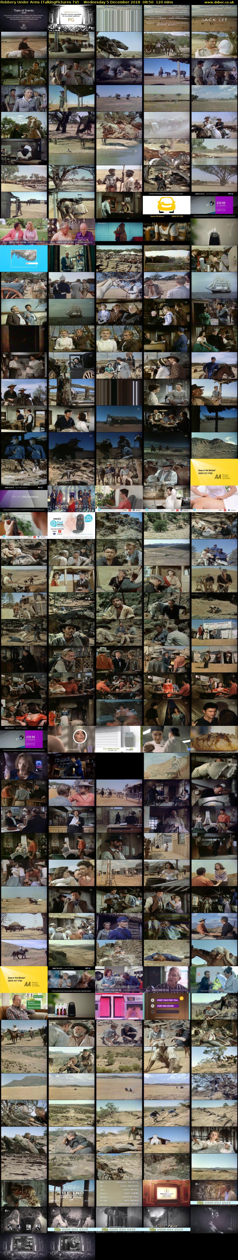 Robbery Under Arms (TalkingPictures TV) Wednesday 5 December 2018 08:50 - 10:50