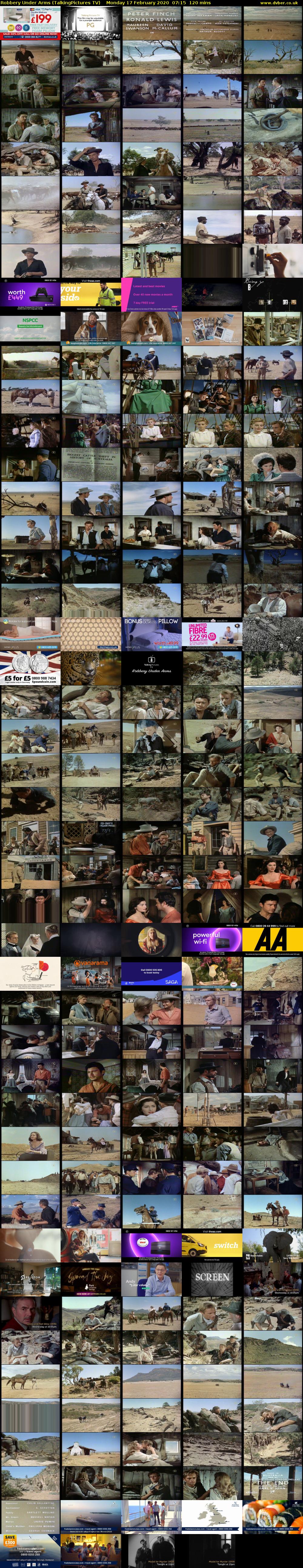 Robbery Under Arms (TalkingPictures TV) Monday 17 February 2020 07:15 - 09:15