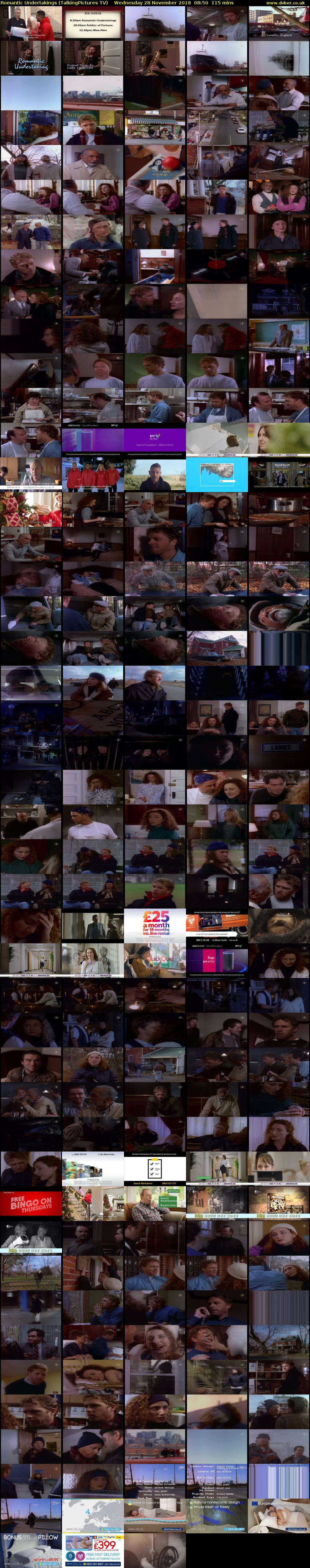 Romantic Undertakings (TalkingPictures TV) Wednesday 28 November 2018 08:50 - 10:45