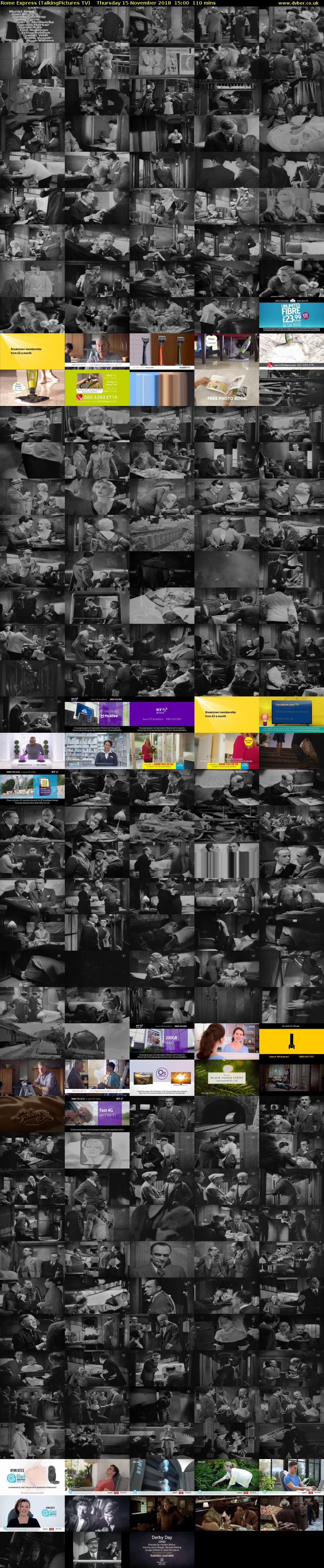 Rome Express (TalkingPictures TV) Thursday 15 November 2018 15:00 - 16:50