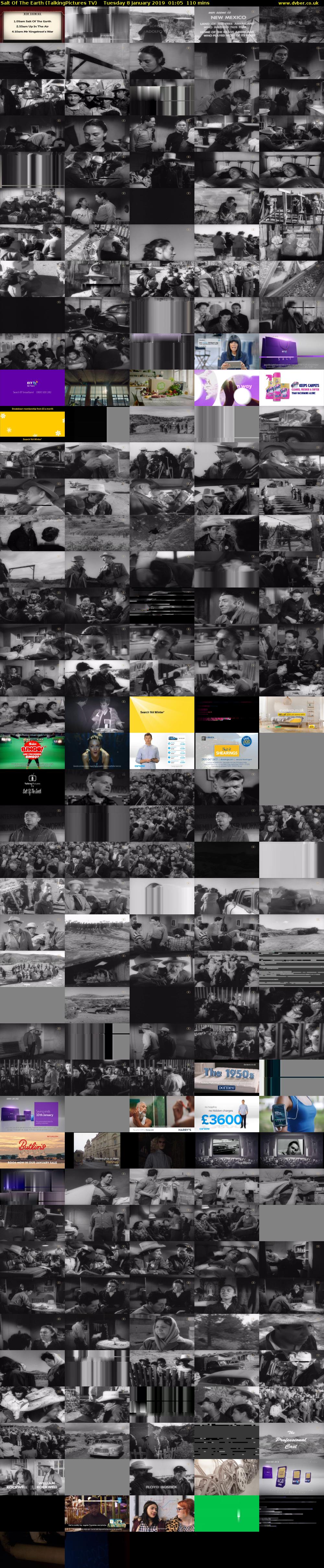 Salt Of The Earth (TalkingPictures TV) Tuesday 8 January 2019 01:05 - 02:55