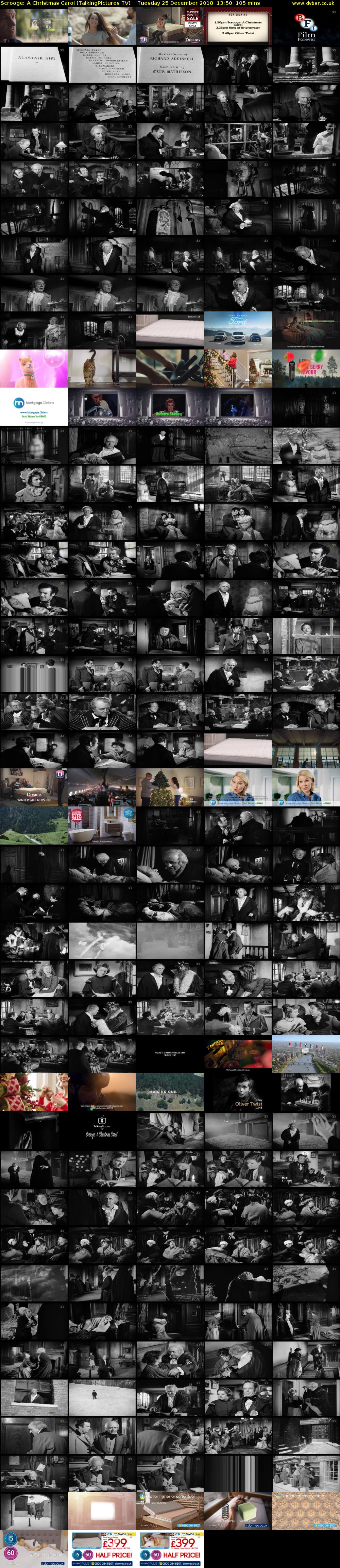 Scrooge: A Christmas Carol (TalkingPictures TV) Tuesday 25 December 2018 13:50 - 15:35