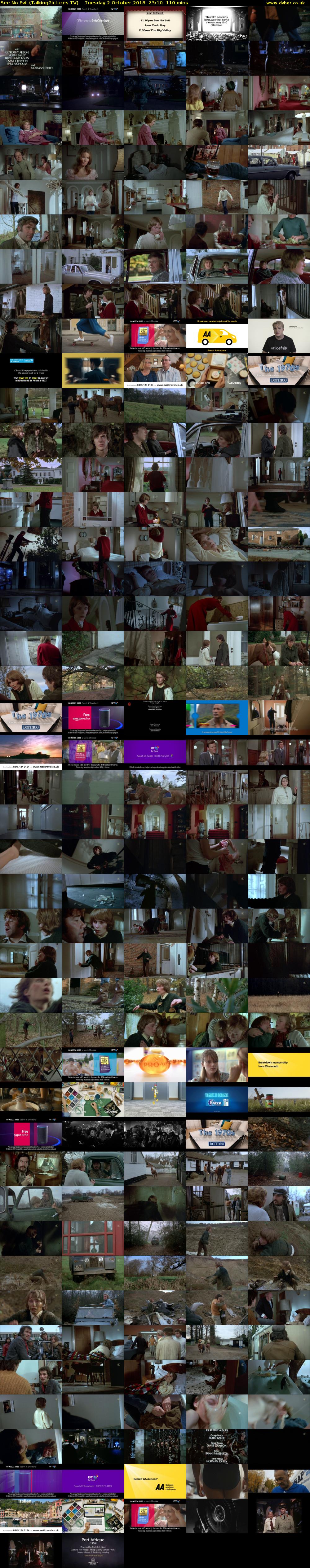 See No Evil (TalkingPictures TV) Tuesday 2 October 2018 23:10 - 01:00