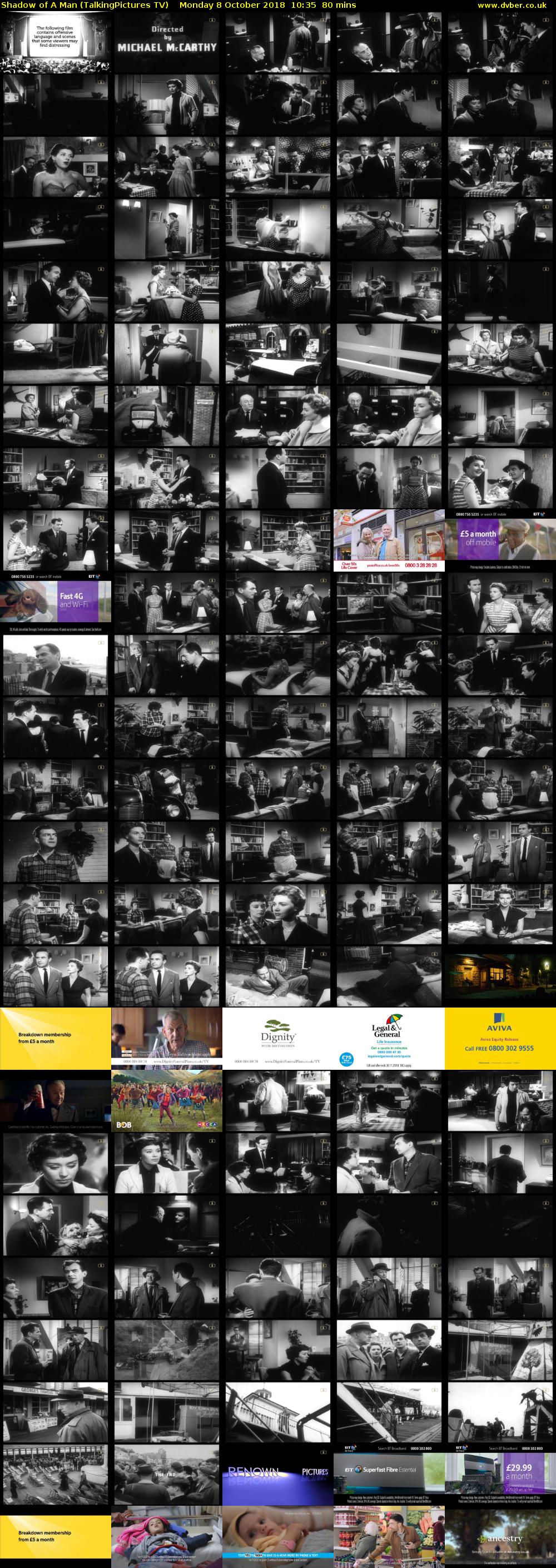 Shadow of A Man (TalkingPictures TV) Monday 8 October 2018 10:35 - 11:55