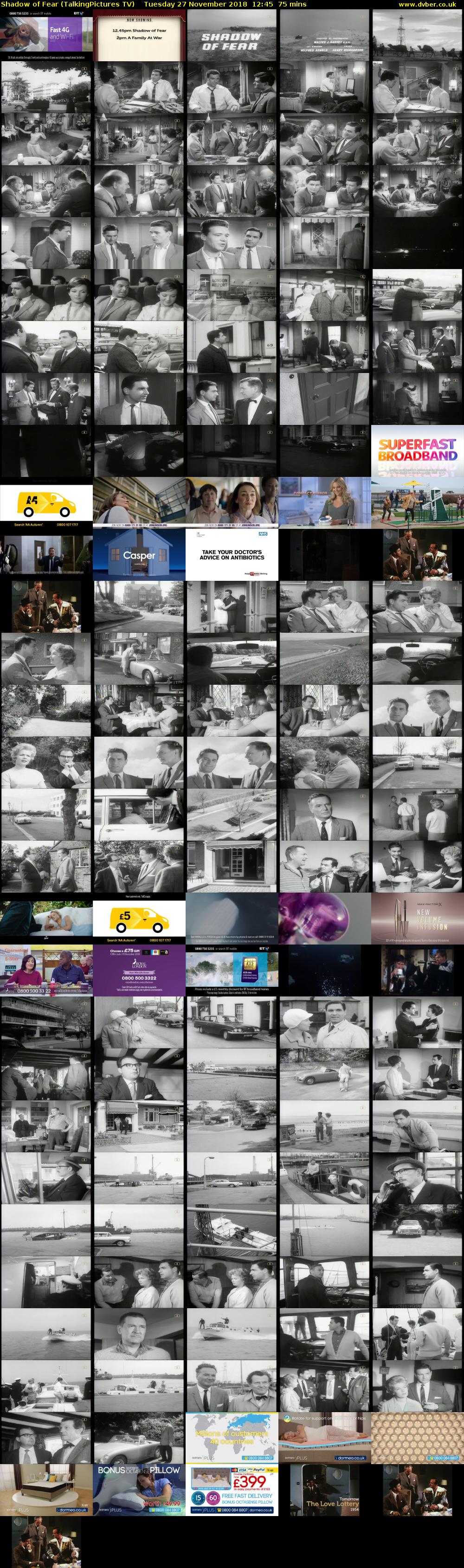 Shadow of Fear (TalkingPictures TV) Tuesday 27 November 2018 12:45 - 14:00