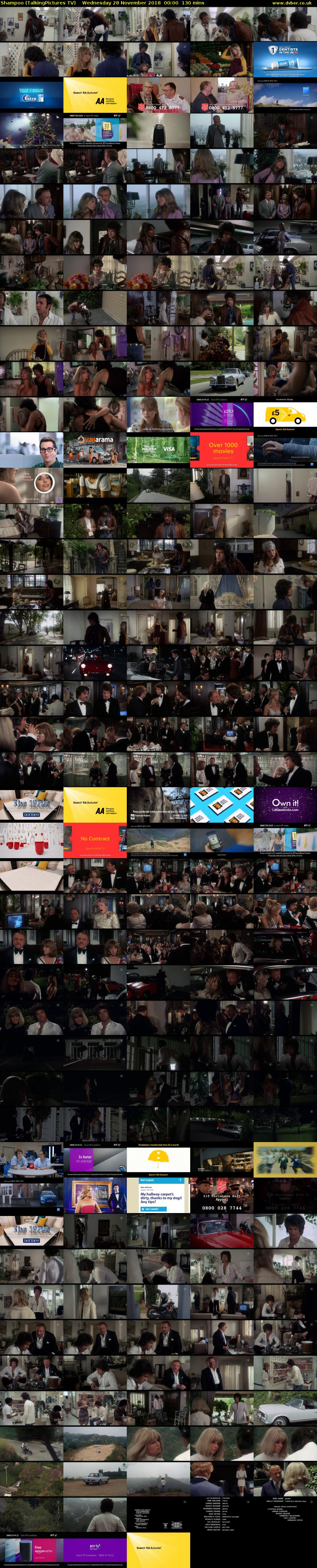 Shampoo (TalkingPictures TV) Wednesday 28 November 2018 00:00 - 02:10