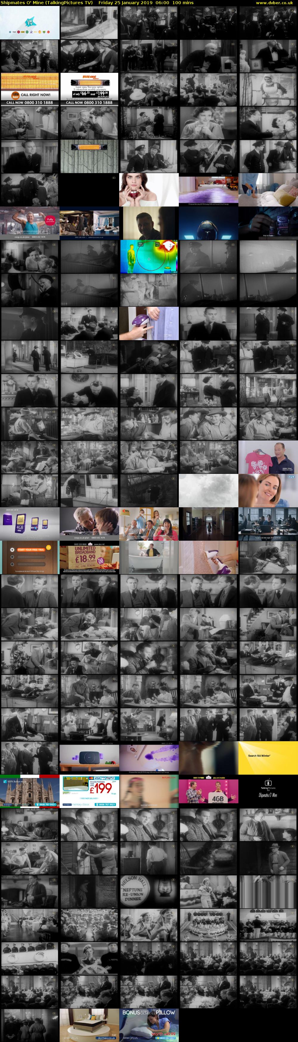 Shipmates O' Mine (TalkingPictures TV) Friday 25 January 2019 06:00 - 07:40