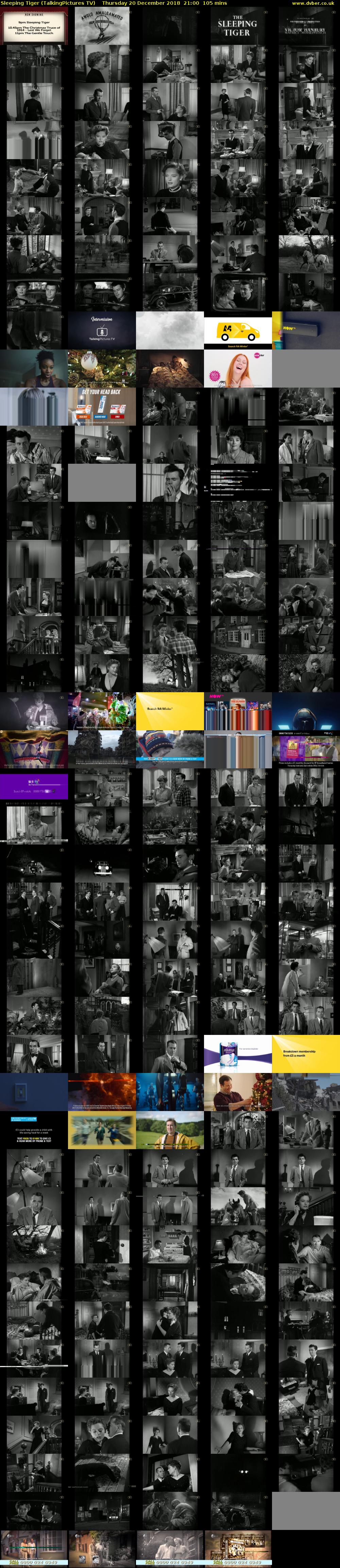 Sleeping Tiger (TalkingPictures TV) Thursday 20 December 2018 21:00 - 22:45