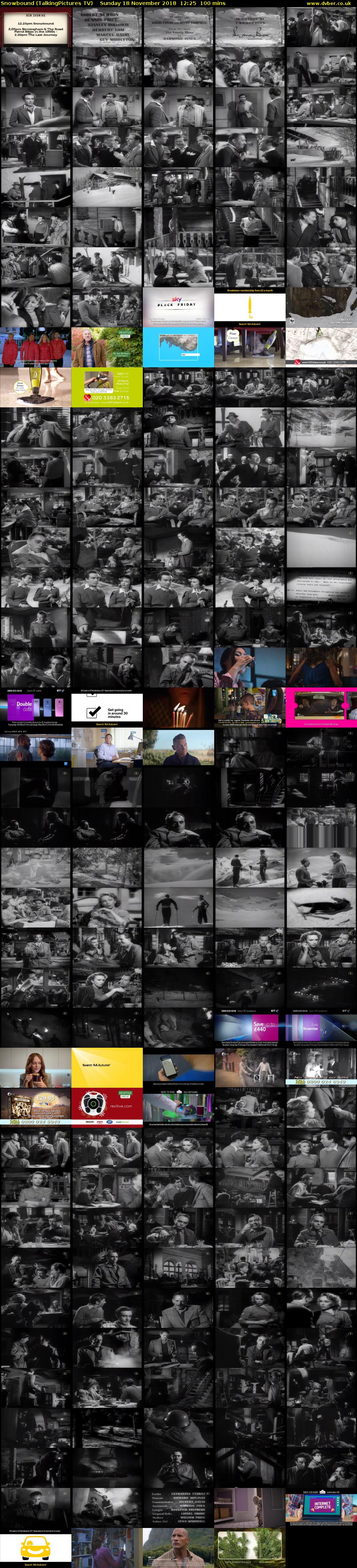 Snowbound (TalkingPictures TV) Sunday 18 November 2018 12:25 - 14:05