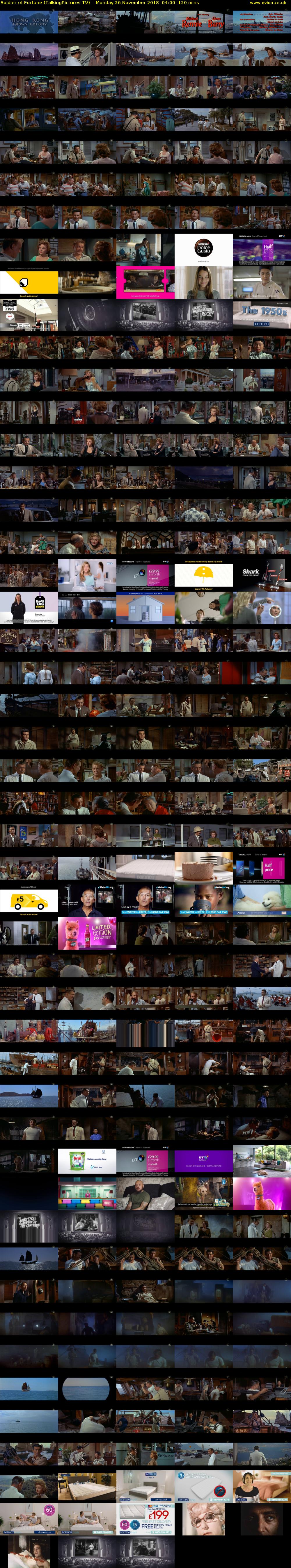 Soldier of Fortune (TalkingPictures TV) Monday 26 November 2018 04:00 - 06:00