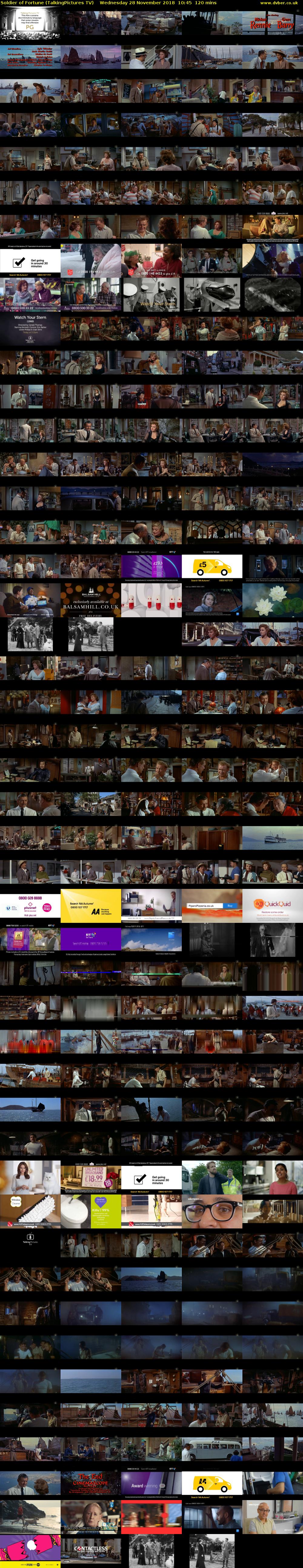 Soldier of Fortune (TalkingPictures TV) Wednesday 28 November 2018 10:45 - 12:45