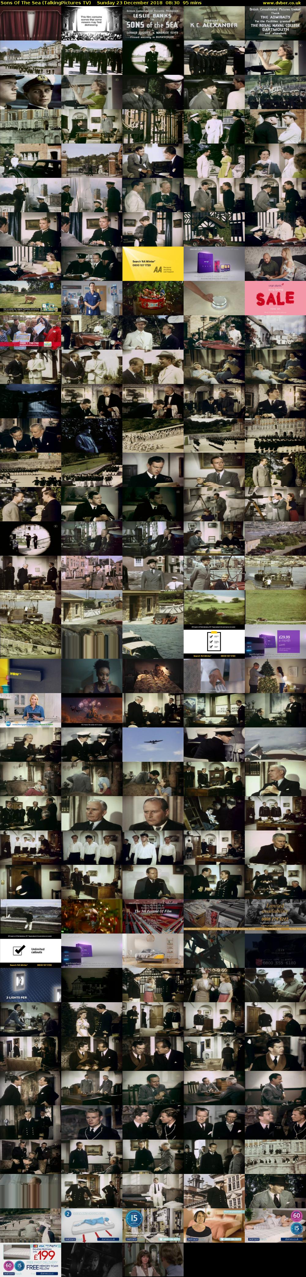 Sons Of The Sea (TalkingPictures TV) Sunday 23 December 2018 08:30 - 10:05