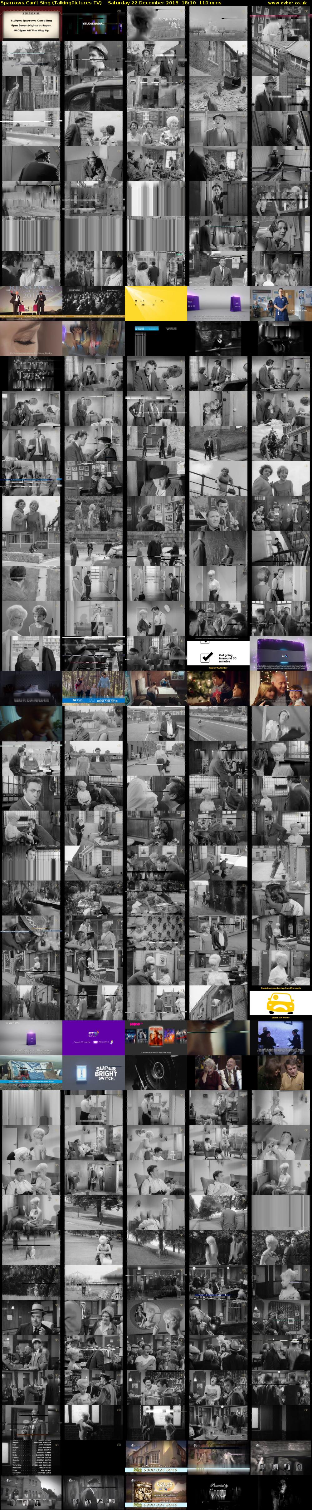 Sparrows Can't Sing (TalkingPictures TV) Saturday 22 December 2018 18:10 - 20:00