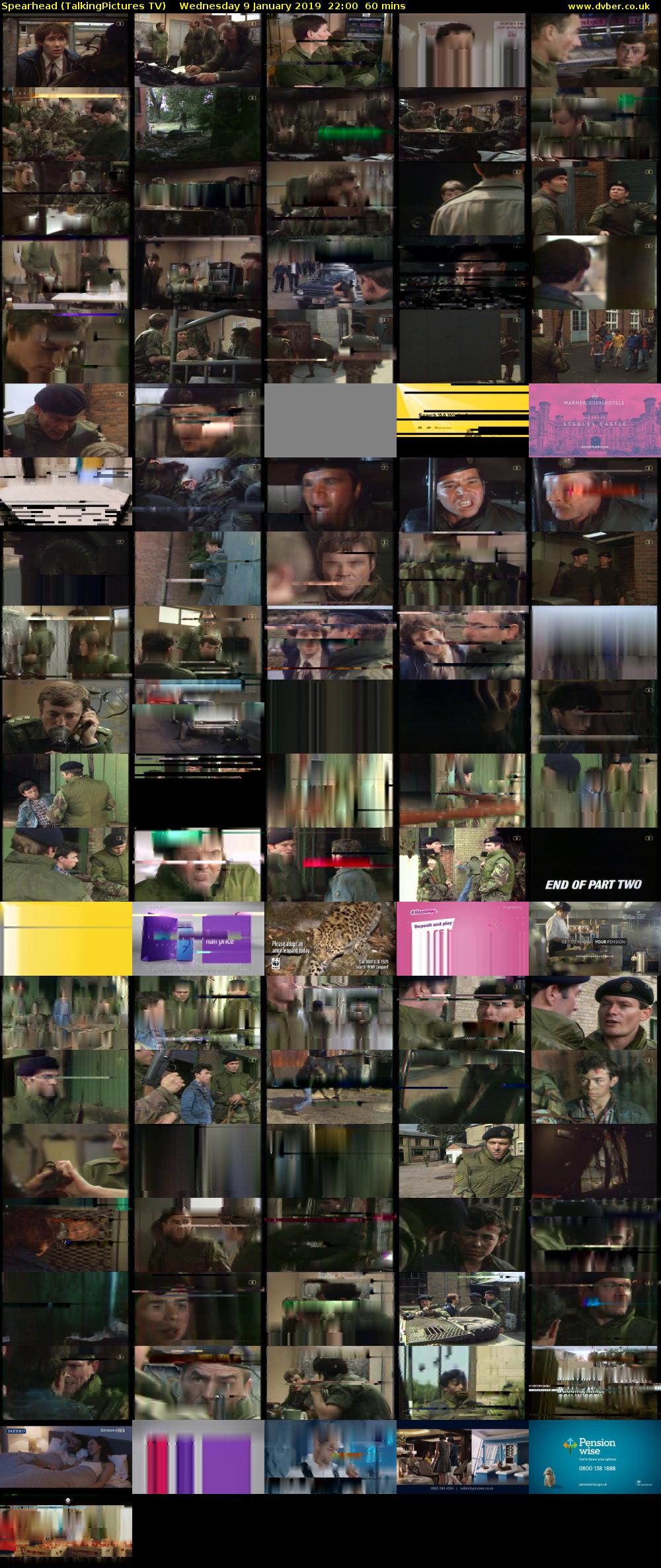 Spearhead (TalkingPictures TV) Wednesday 9 January 2019 22:00 - 23:00