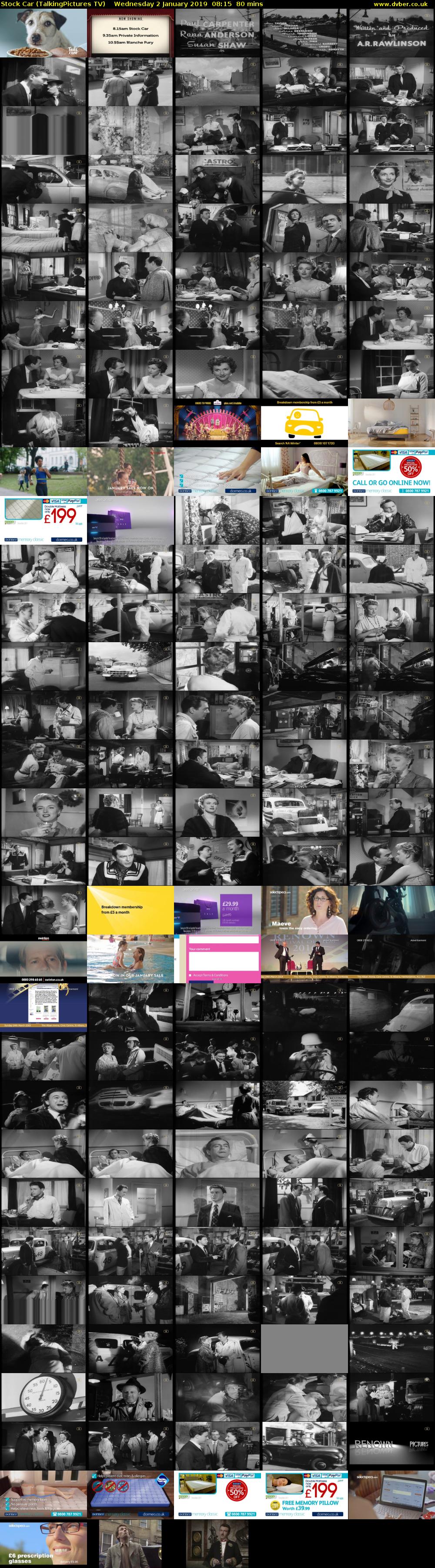 Stock Car (TalkingPictures TV) Wednesday 2 January 2019 08:15 - 09:35