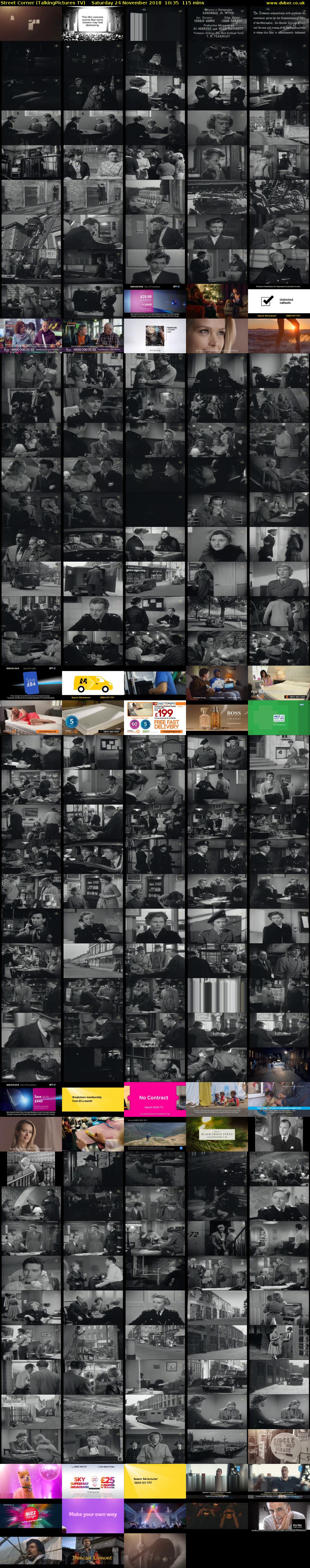 Street Corner (TalkingPictures TV) Saturday 24 November 2018 10:35 - 12:30