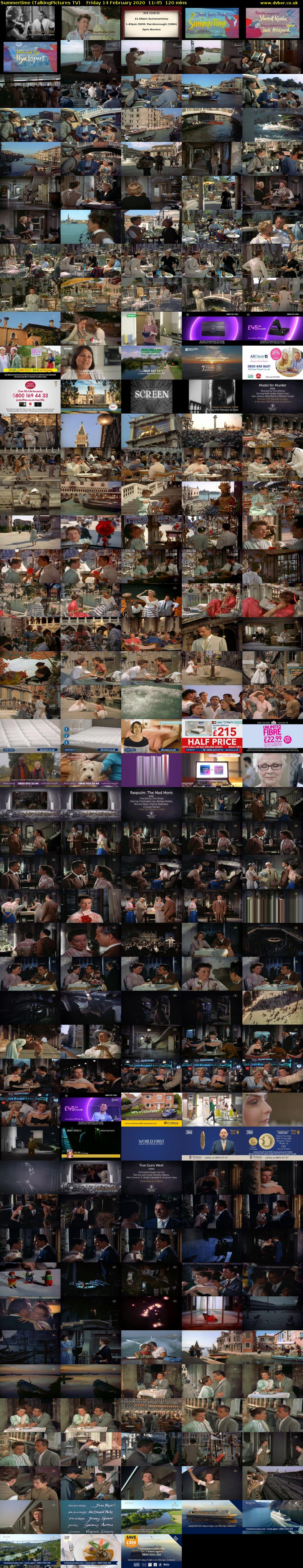 Summertime (TalkingPictures TV) Friday 14 February 2020 11:45 - 13:45