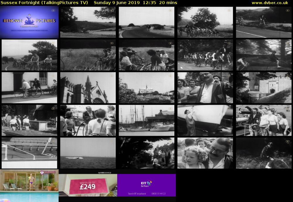 Sussex Fortnight (TalkingPictures TV) Sunday 9 June 2019 12:35 - 12:55