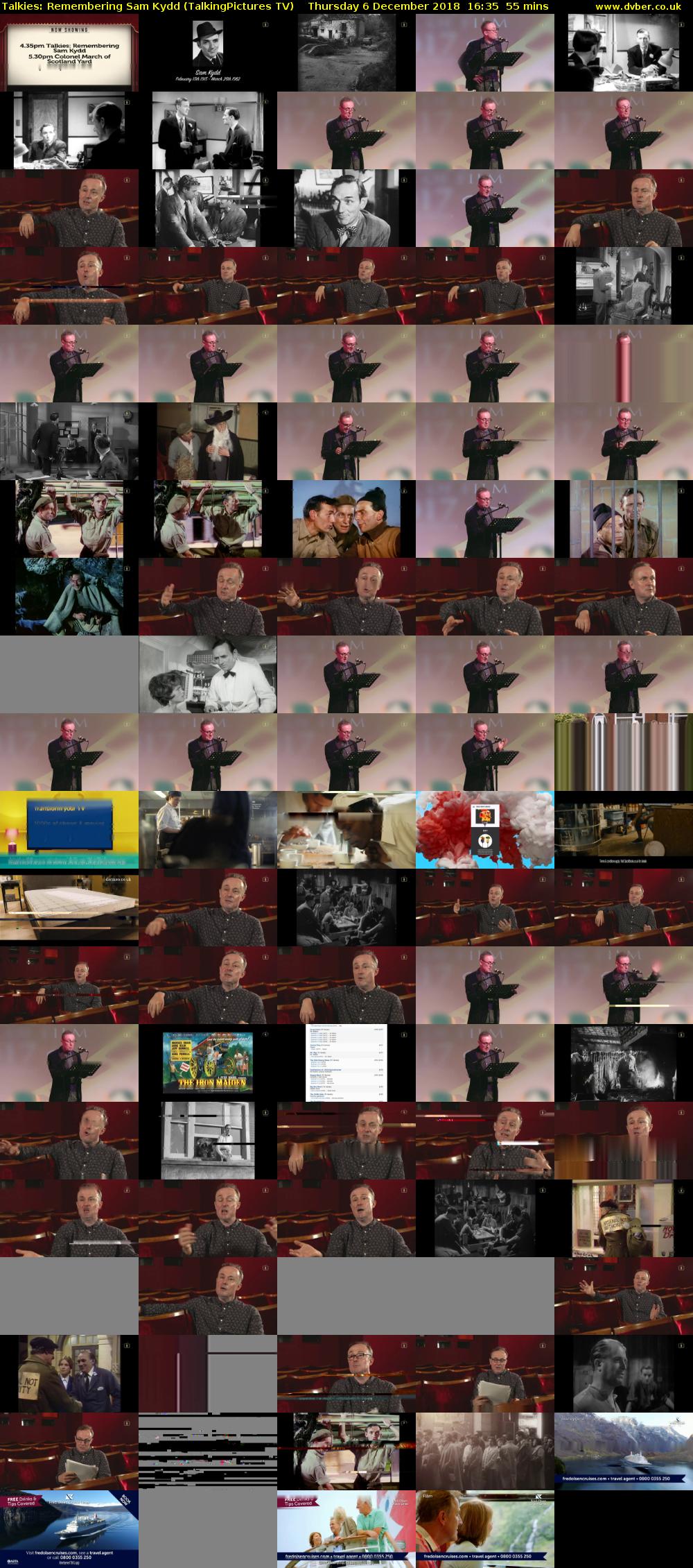 Talkies: Remembering Sam Kydd (TalkingPictures TV) Thursday 6 December 2018 16:35 - 17:30