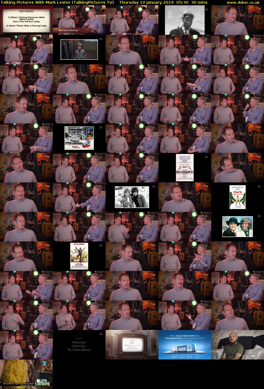 Talking Pictures With Mark Lester (TalkingPictures TV) Thursday 10 January 2019 05:30 - 06:00