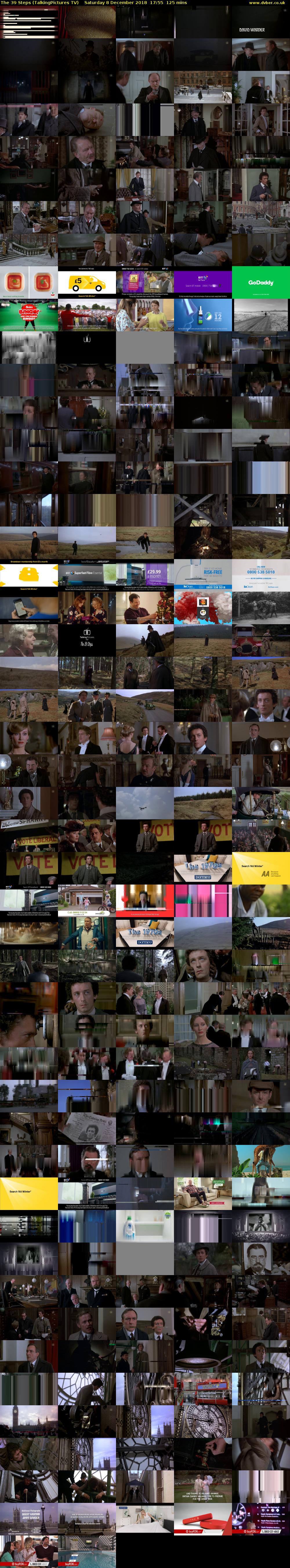 The 39 Steps (TalkingPictures TV) Saturday 8 December 2018 17:55 - 20:00