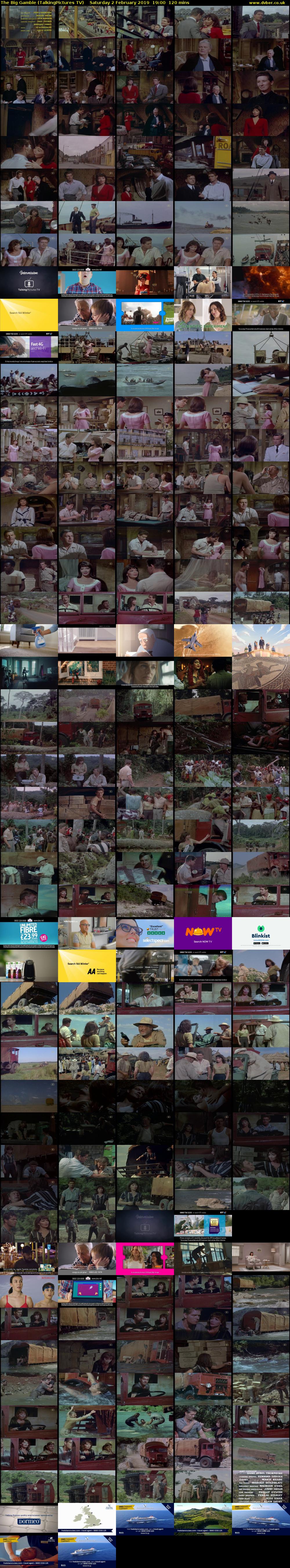 The Big Gamble (TalkingPictures TV) Saturday 2 February 2019 19:00 - 21:00