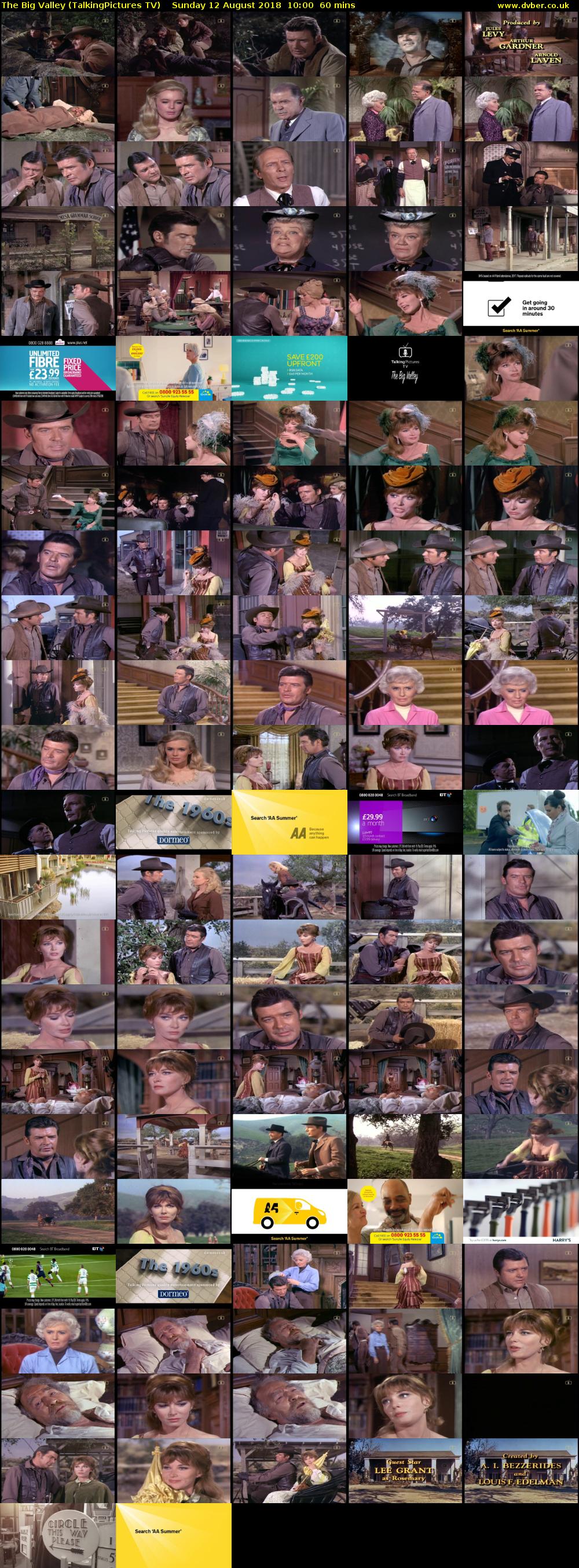 The Big Valley (TalkingPictures TV) Sunday 12 August 2018 10:00 - 11:00