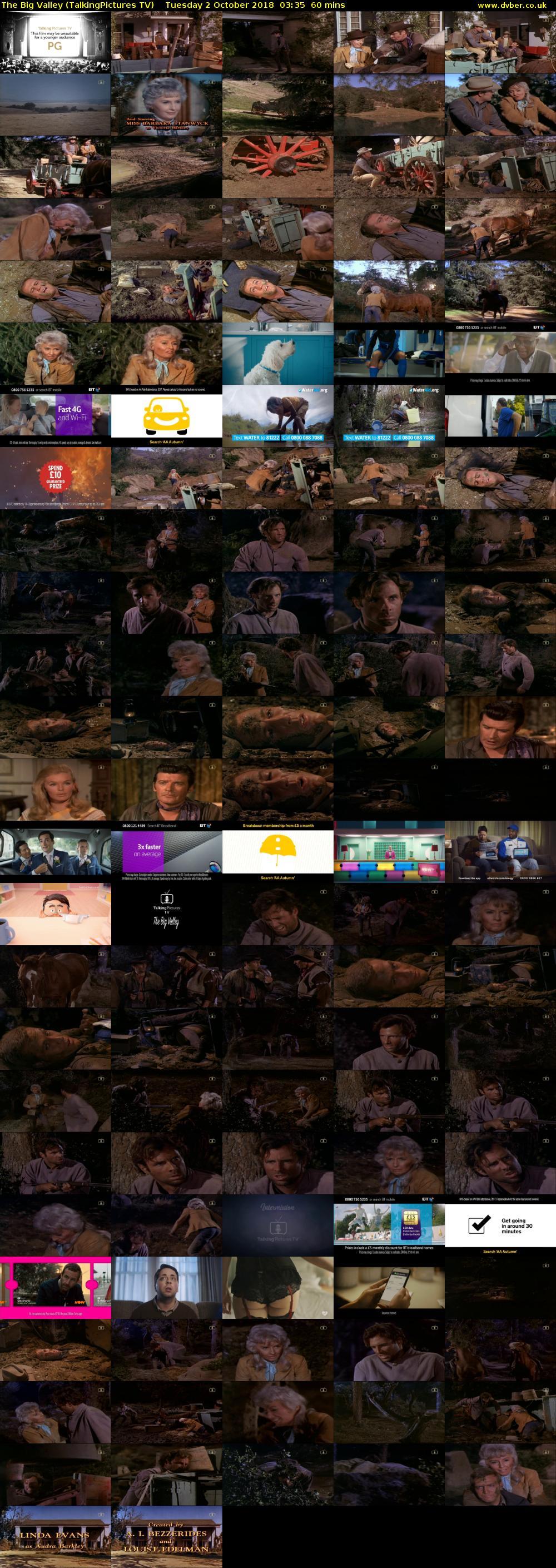 The Big Valley (TalkingPictures TV) Tuesday 2 October 2018 03:35 - 04:35