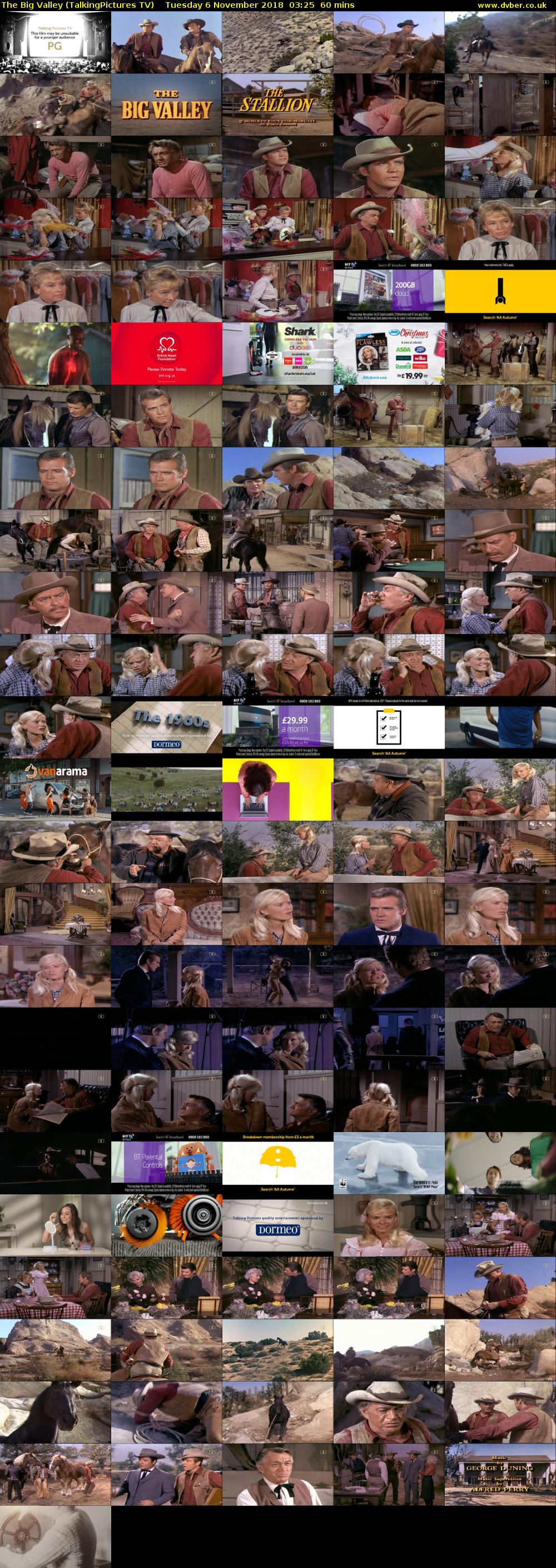The Big Valley (TalkingPictures TV) Tuesday 6 November 2018 03:25 - 04:25