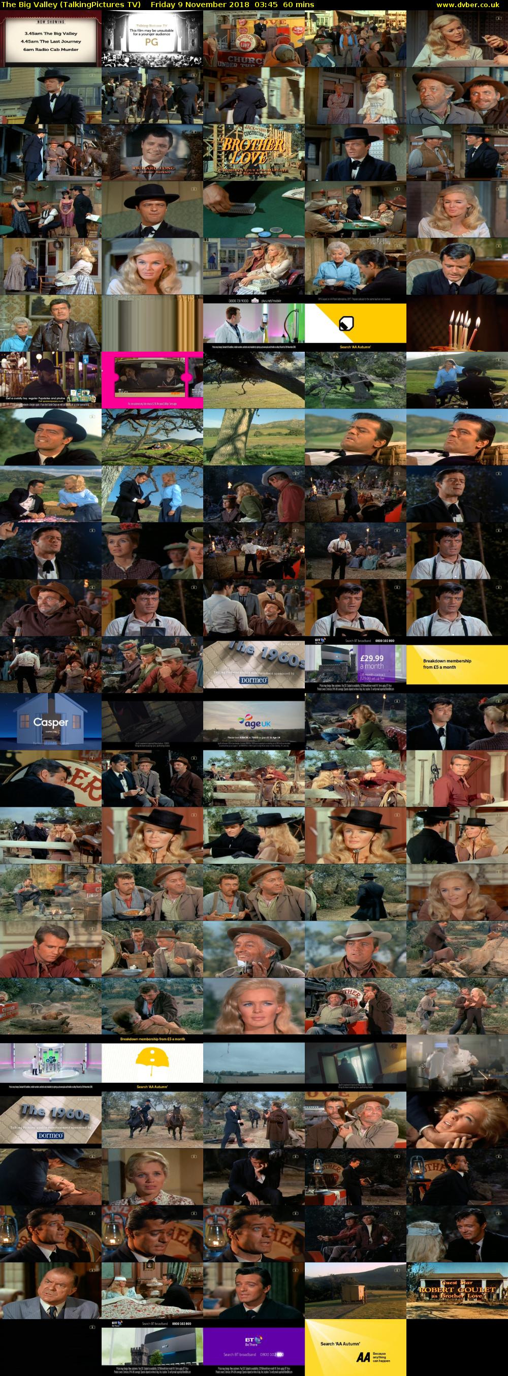 The Big Valley (TalkingPictures TV) Friday 9 November 2018 03:45 - 04:45