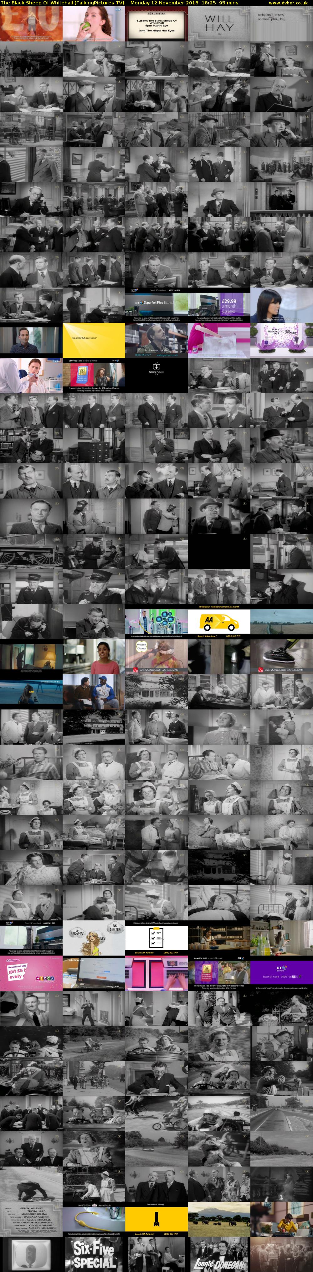 The Black Sheep Of Whitehall (TalkingPictures TV) Monday 12 November 2018 18:25 - 20:00