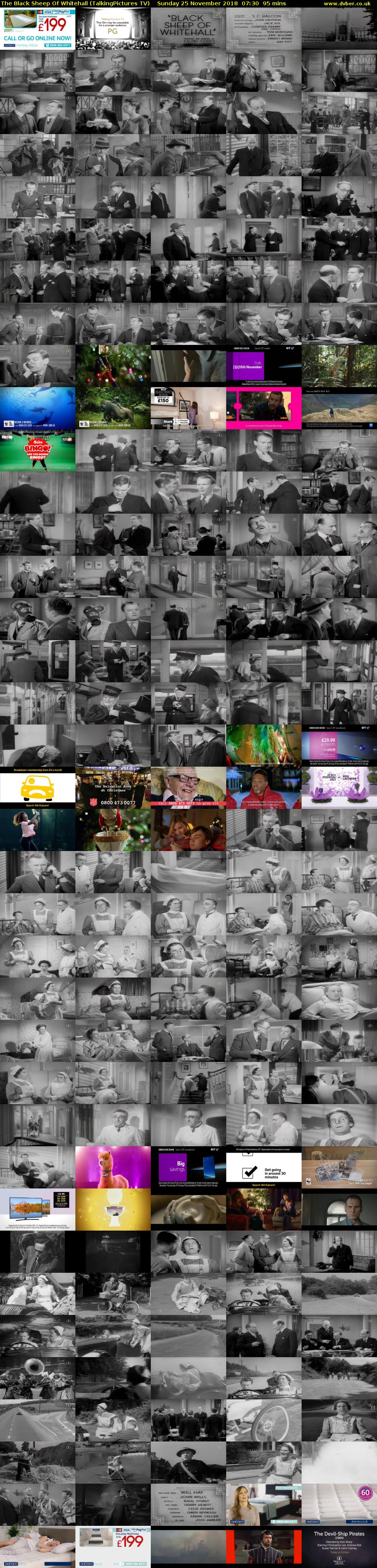 The Black Sheep Of Whitehall (TalkingPictures TV) Sunday 25 November 2018 07:30 - 09:05