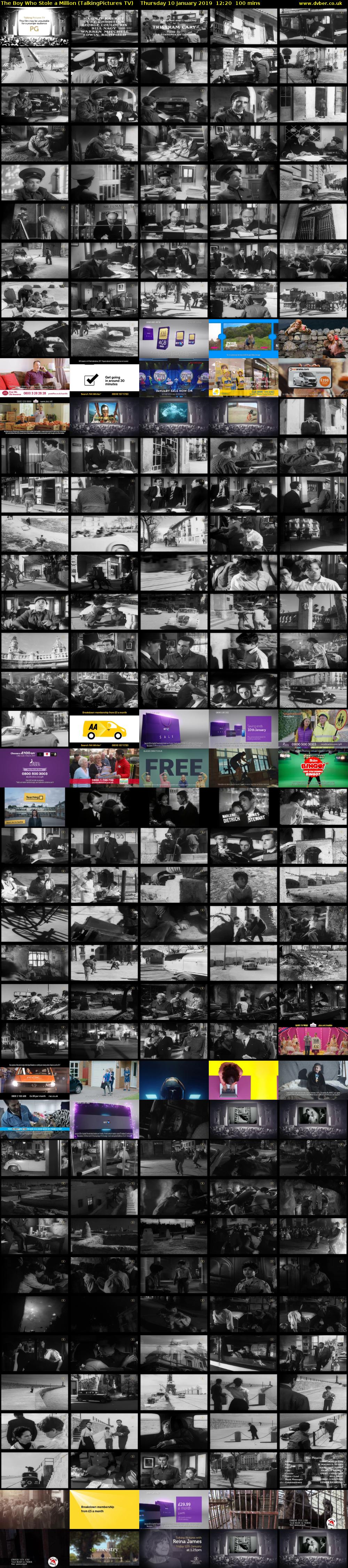 The Boy Who Stole a Million (TalkingPictures TV) Thursday 10 January 2019 12:20 - 14:00