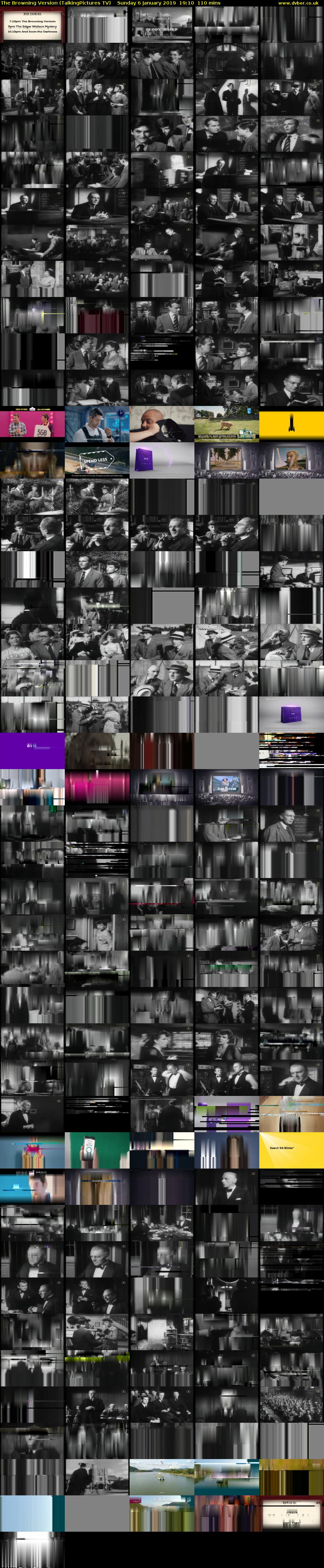 The Browning Version (TalkingPictures TV) Sunday 6 January 2019 19:10 - 21:00