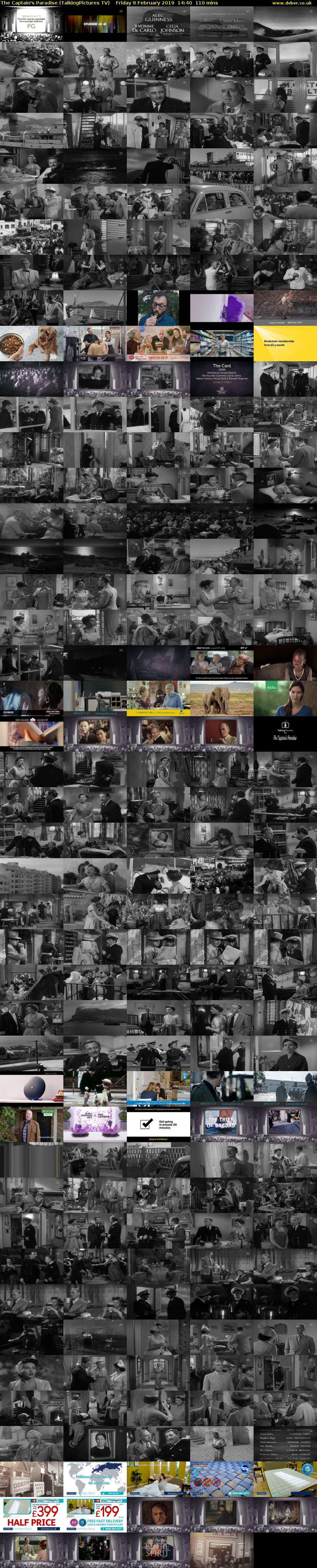 The Captain's Paradise (TalkingPictures TV) Friday 8 February 2019 14:40 - 16:30