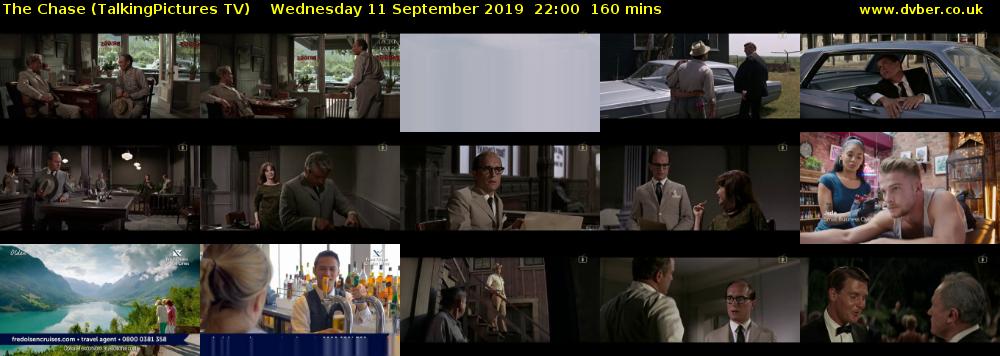 The Chase (TalkingPictures TV) Wednesday 11 September 2019 22:00 - 00:40