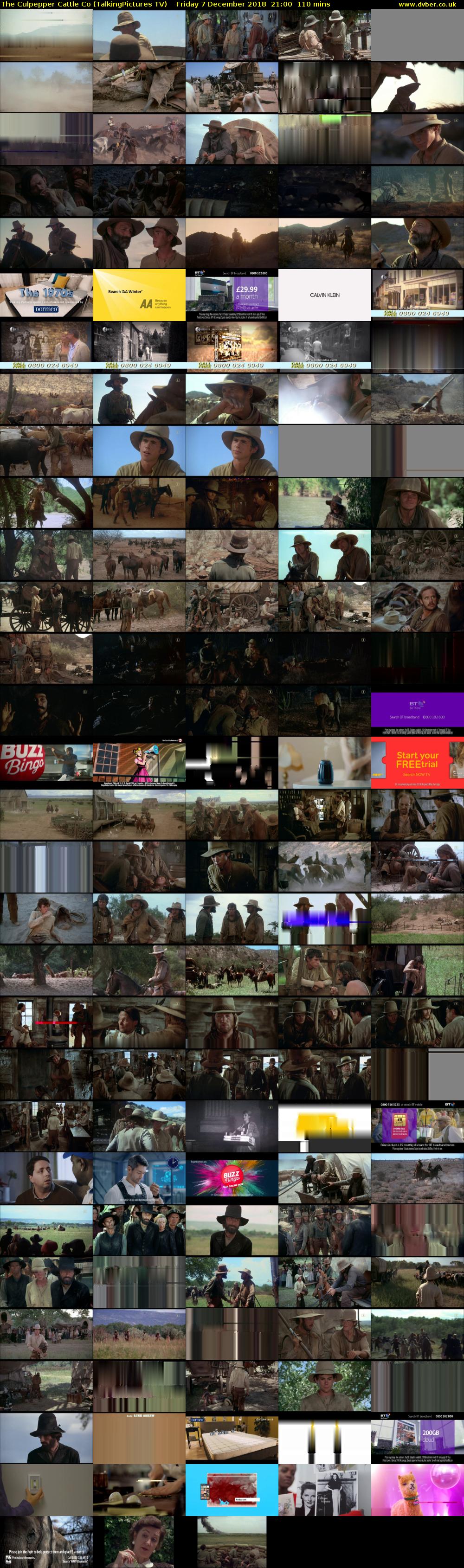 The Culpepper Cattle Co (TalkingPictures TV) Friday 7 December 2018 21:00 - 22:50