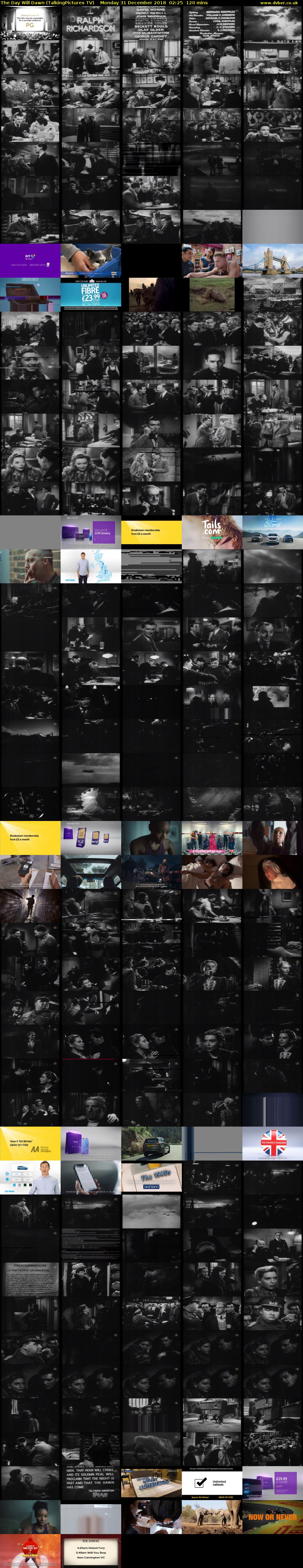 The Day Will Dawn (TalkingPictures TV) Monday 31 December 2018 02:25 - 04:25