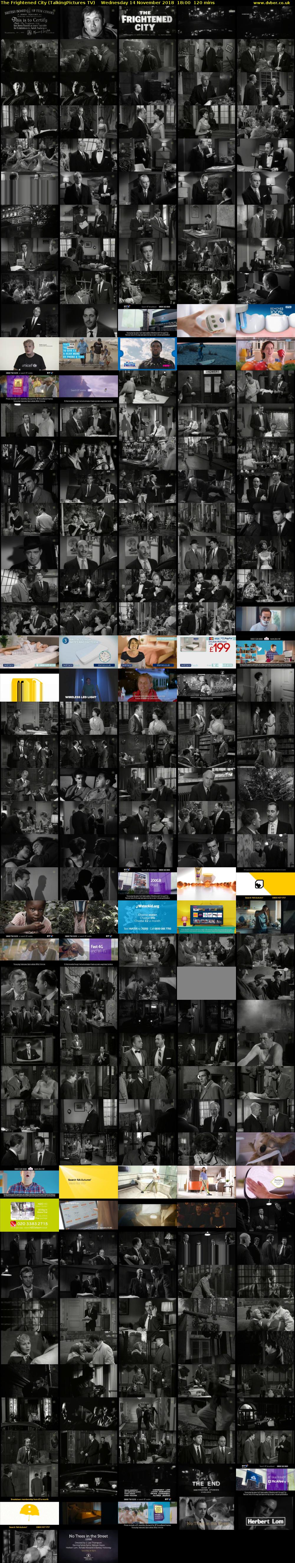 The Frightened City (TalkingPictures TV) Wednesday 14 November 2018 18:00 - 20:00