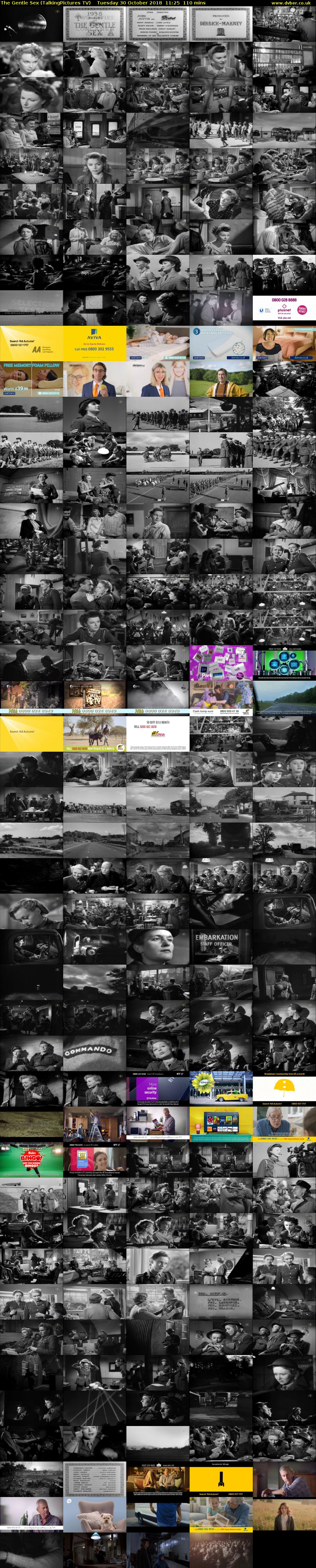 The Gentle Sex (TalkingPictures TV) Tuesday 30 October 2018 11:25 - 13:15