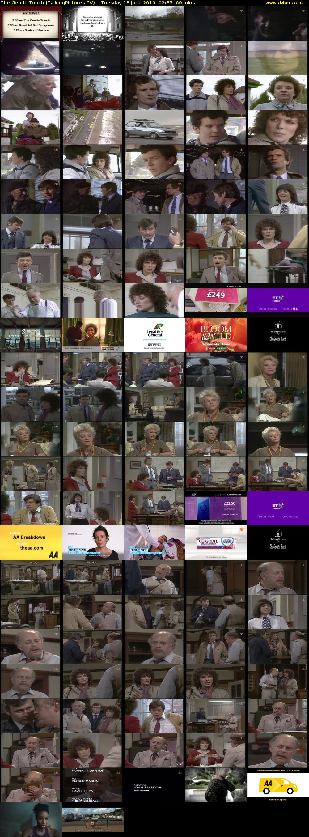 The Gentle Touch (TalkingPictures TV) Tuesday 18 June 2019 02:35 - 03:35