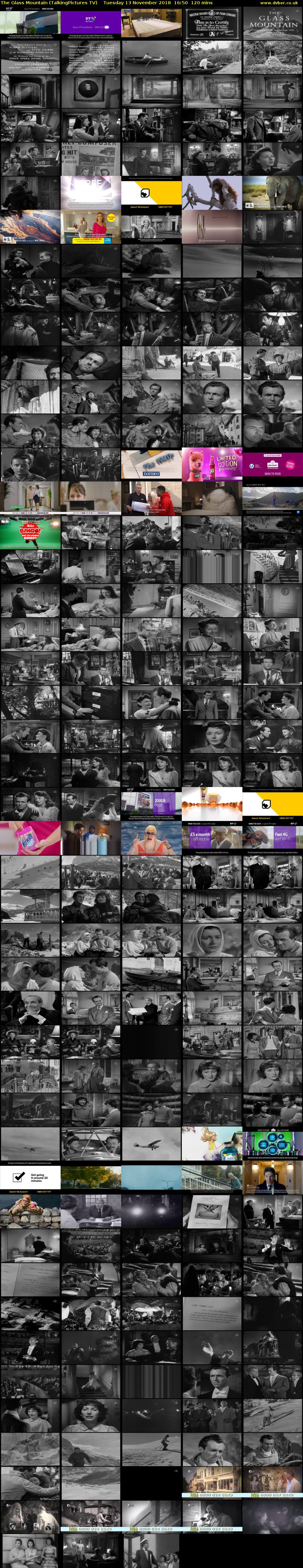 The Glass Mountain (TalkingPictures TV) Tuesday 13 November 2018 16:50 - 18:50